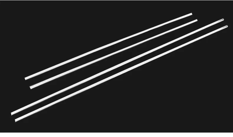 Lsrtw2017 авто-Стайлинг 304 нержавеющая сталь окна автомобиля планки для toyota sienna 2011 2012 2012 xl30