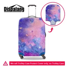 Красочная полосатая эластичная Туристическая сумка защитный чехол для 18-30 дюймов тележка чехол пылезащитный чемодан чехол Maleta Viaje