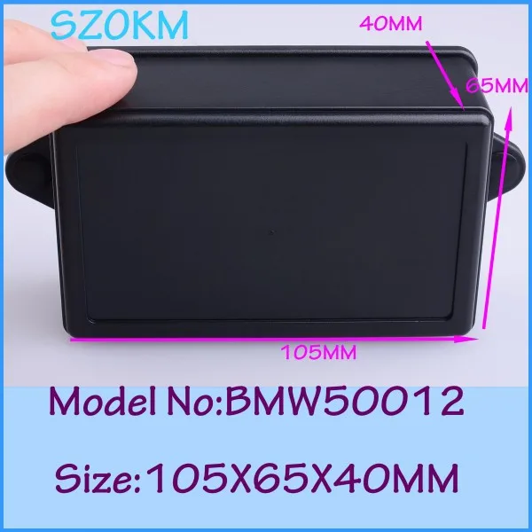 6 pcslot plastic enclosure for pcb  plastic box electronics plastic enclosures for electronics