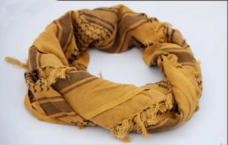 Хлопок толстый мусульманский хиджаб Тактический пустынный арабский шарф арабские шарфы мужские зимние военные уличные походные ветрозащитные шарфы