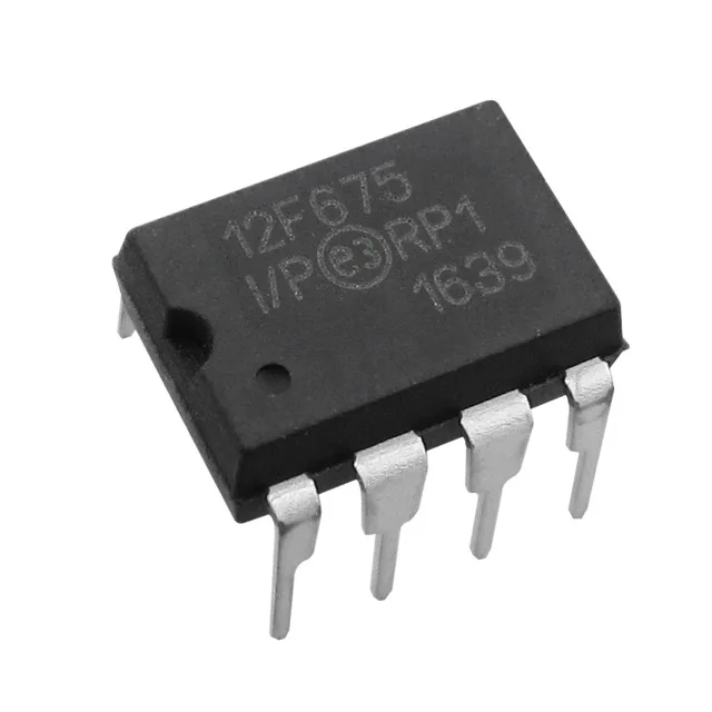 Новинка 50 шт./лот PIC12F675-I/P 12F675 DIP8 новый оригинальный IC в наличии! | Электроника