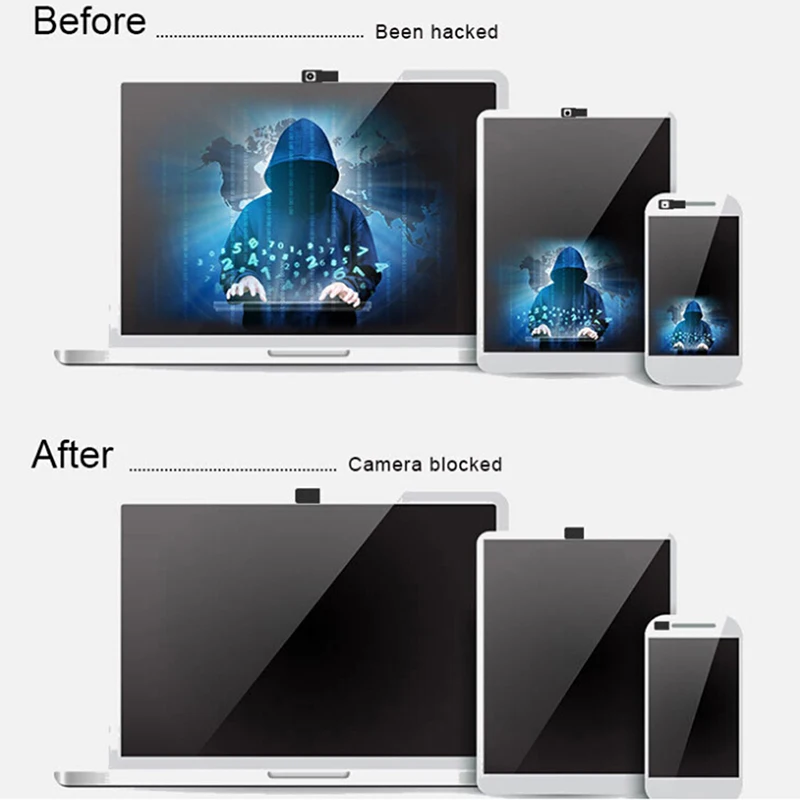 3 шт Пластиковый в 1 чехол для камеры ноутбука iPad ПК Mac macbook планшет затвор