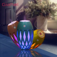 GIAHOL, 320 мл, портативный увлажнитель воздуха, USB, светодиодный, Ночной светильник, тумана, для дома, автомобиля, масло, арома-диффузор, очиститель, распылитель