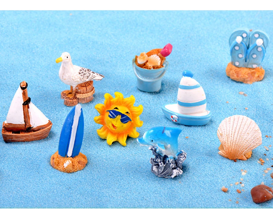 miniature garden Seascape DIY ornaments 22