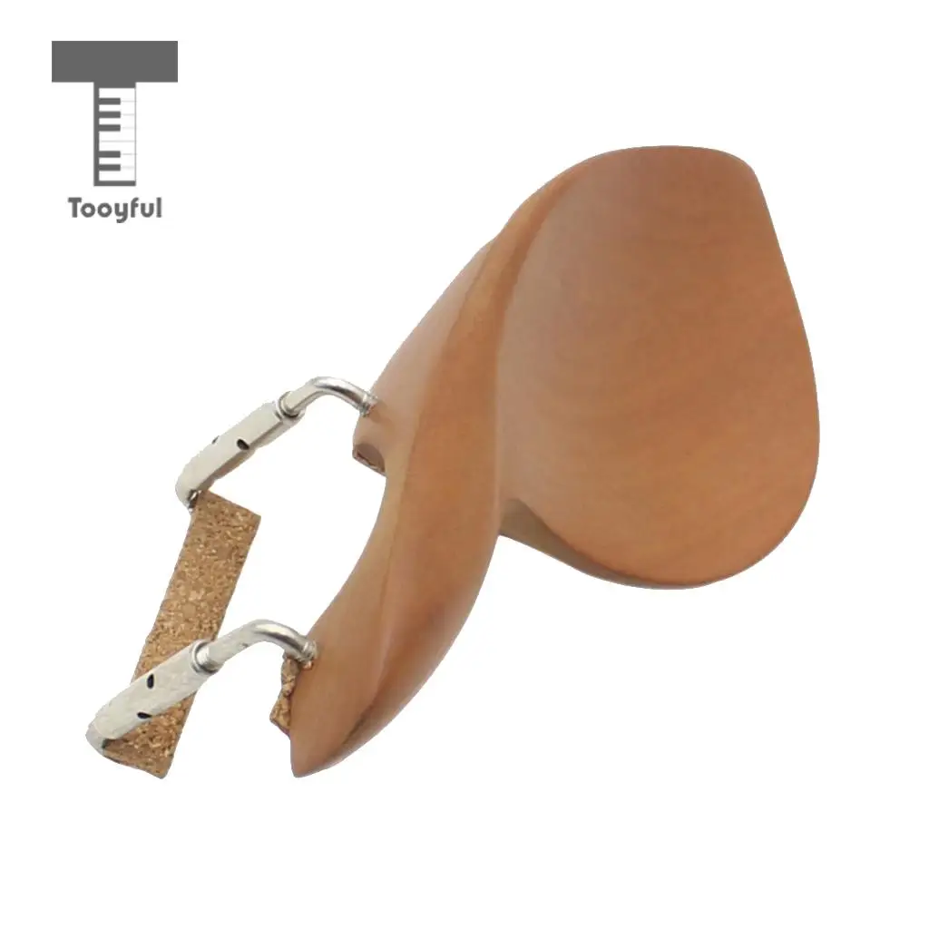 Jujube Wood Violin Chin Rest Chinrest with Screw for 3/4 4/4 Violin Fiddle Parts