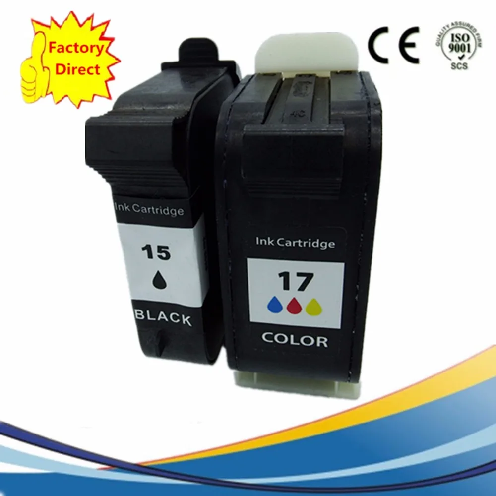 Картриджи для струйного принтера HP15 XL 17 Deskjet 816c 825c 840c 841c 842c 843c 845c 825Cvr 845Cvr|ink cartridge|ink