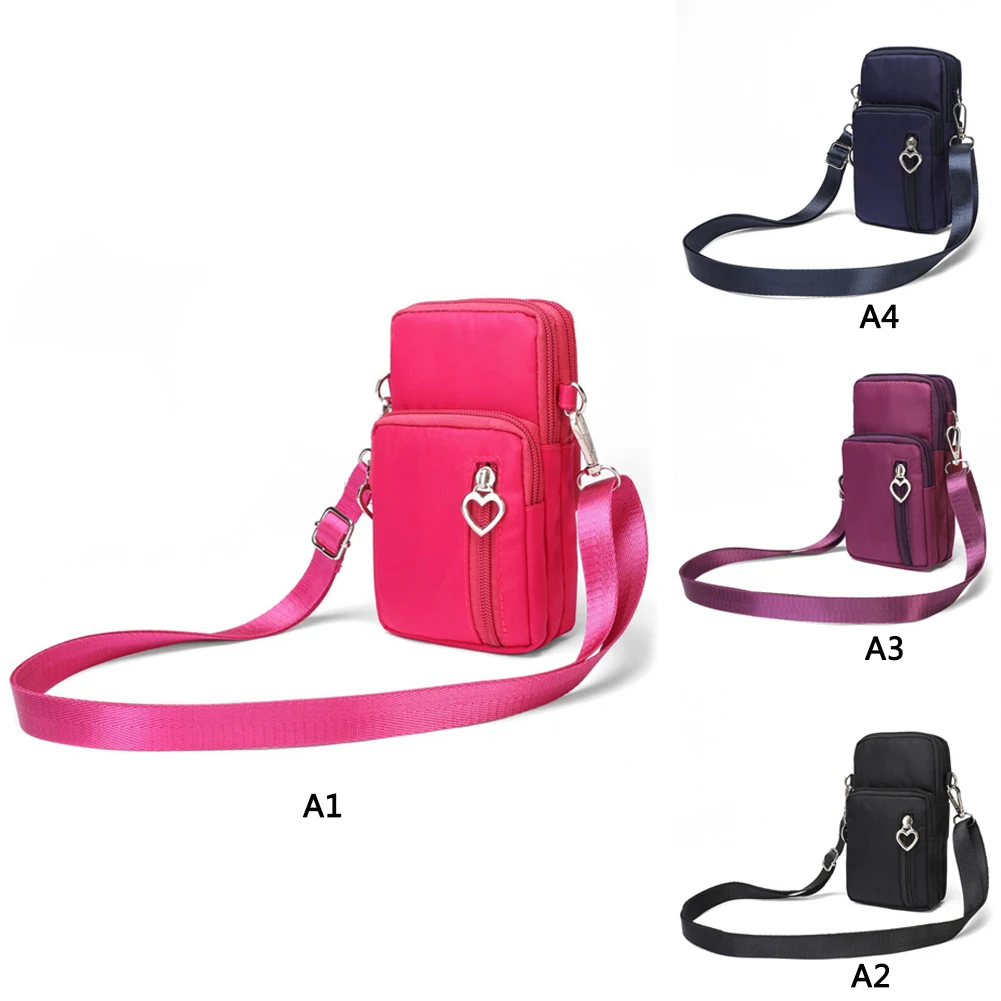 

Crossbody Storage Bag Mobile Phone Shoulder Bag Pouch Case Belt Handbag Satchel Purse Wallet