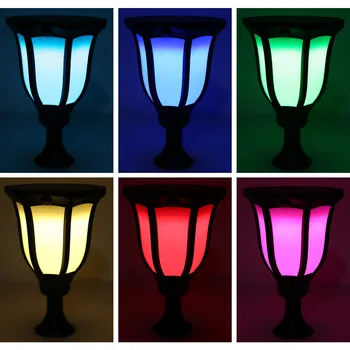 

RGB Solar Spotlight Wall Lamp Landscape Light