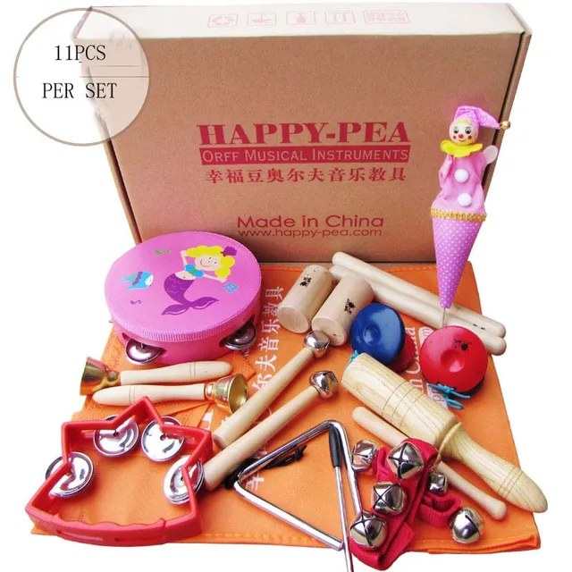 11pcs/set Music Toy For Baby Kids Musical Instrument Professional Toy