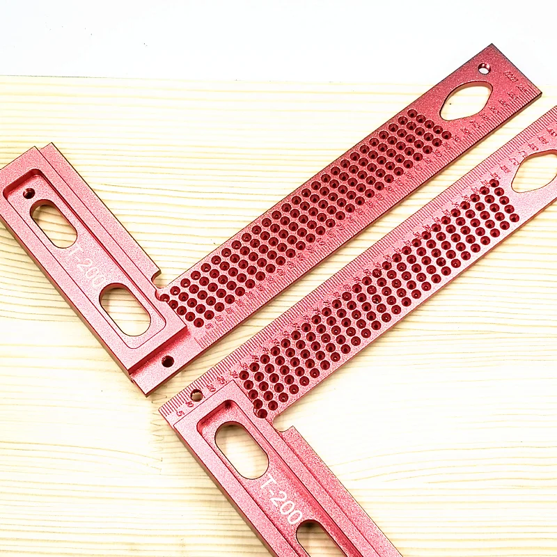 T-200 Precision Woodworking scribe Aluminum Hole Scribing Gauge Woodworking Carpenter Scriber Marki