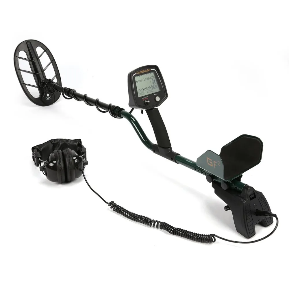 

GF2 Professional Underground Metal Detector Handheld Treasure Hunter Gold Digger Finder With Headphone LCD Display