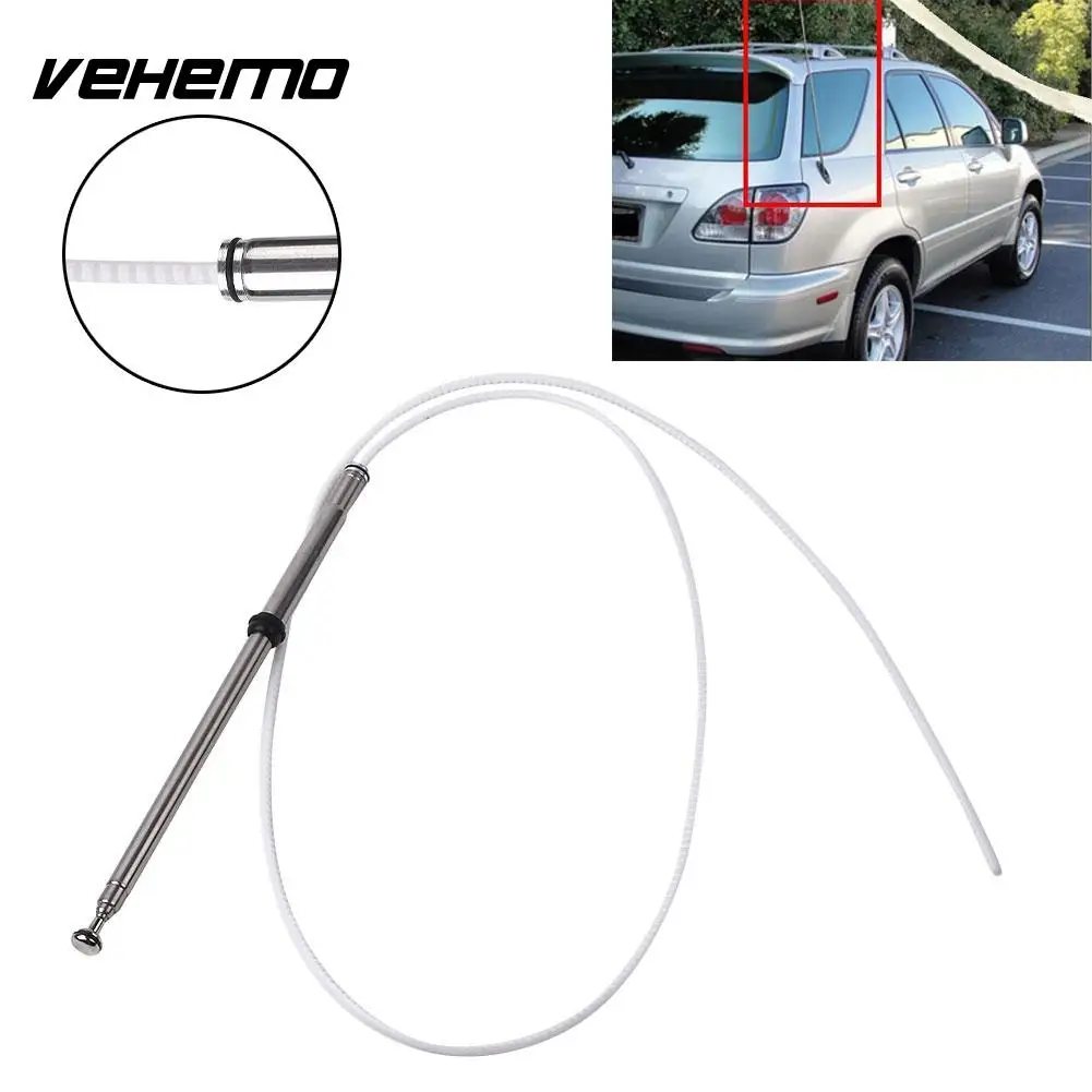 

VEHEMO Telescopic Car Auto Radio Antenna Pole Rod Aerial Mast Replacement For Toyota Lexus RX300 RX Supplies