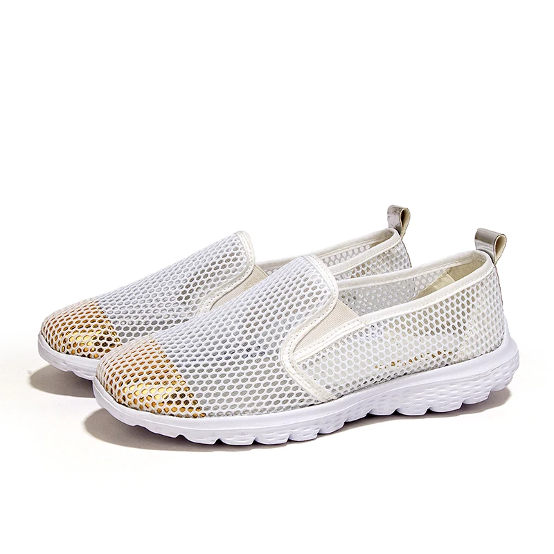 Хит продаж женская обувь для бега Летний стиль светильник кроссовки дышащая