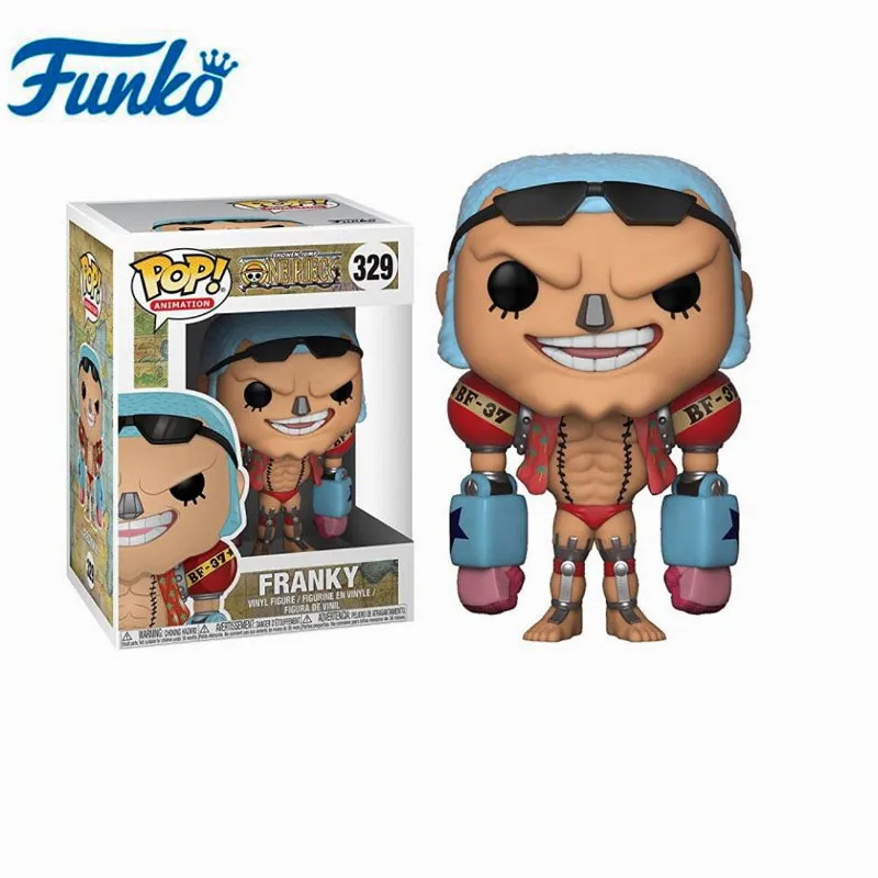 televisión Franky One Piece Figura de vinilo Pop