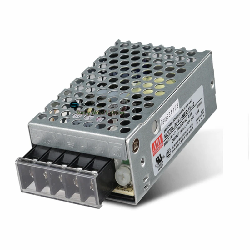 100-240Vac input 12VDC output power supply 1.3A 15W driver LED Power transformer CE UL NES-15-12 | Освещение