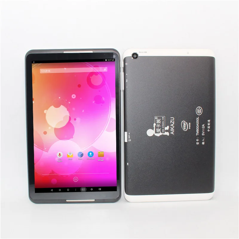 

Glavey 8 Inch Android Tablet PC TM800 Intel Atom Z3735G Quad Core 16G ROM 1G RAM IPS Aluminum Shell