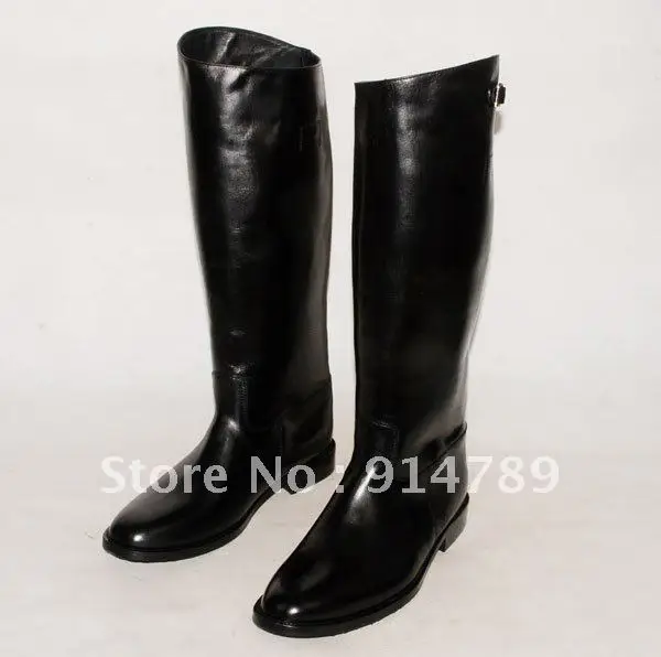 Seconde guerre mondiale officier allemand cuir bottes en SIZES 31689 dans Chaussures de