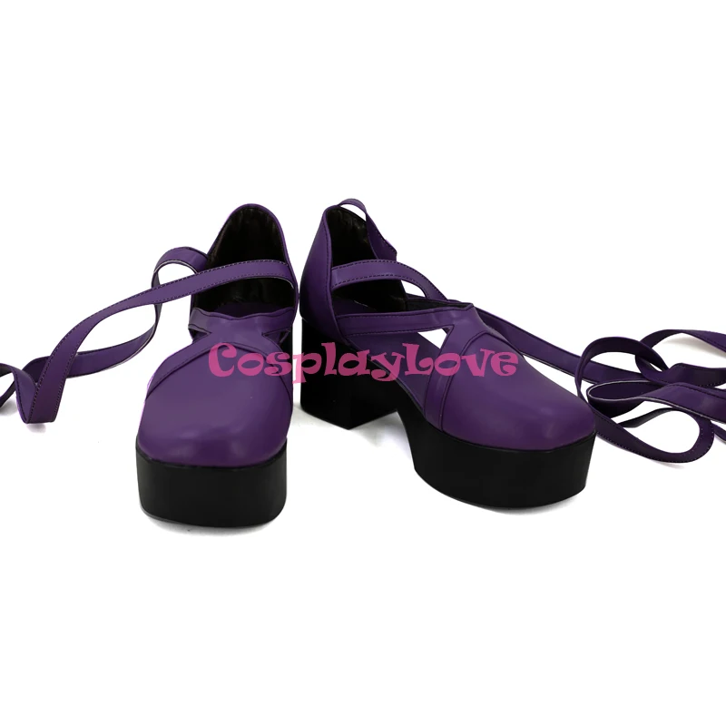CosplayLove изготовленный на заказ Hugtto! Симпатичный милый Precure фиолетовый Руру Amour Cure Amour косплей обувь для девочек Рождество Хэллоуин
