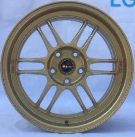 ENKEI 17 дюймов 4X100 5x114 3 бронзовые белые цветные Автомобильные Колесные диски из