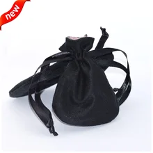 5 шт./лот черная сумка совместима с европейскими ювелирными изделиями серебряные бисерные подвески кольца Упаковка P6-5Black