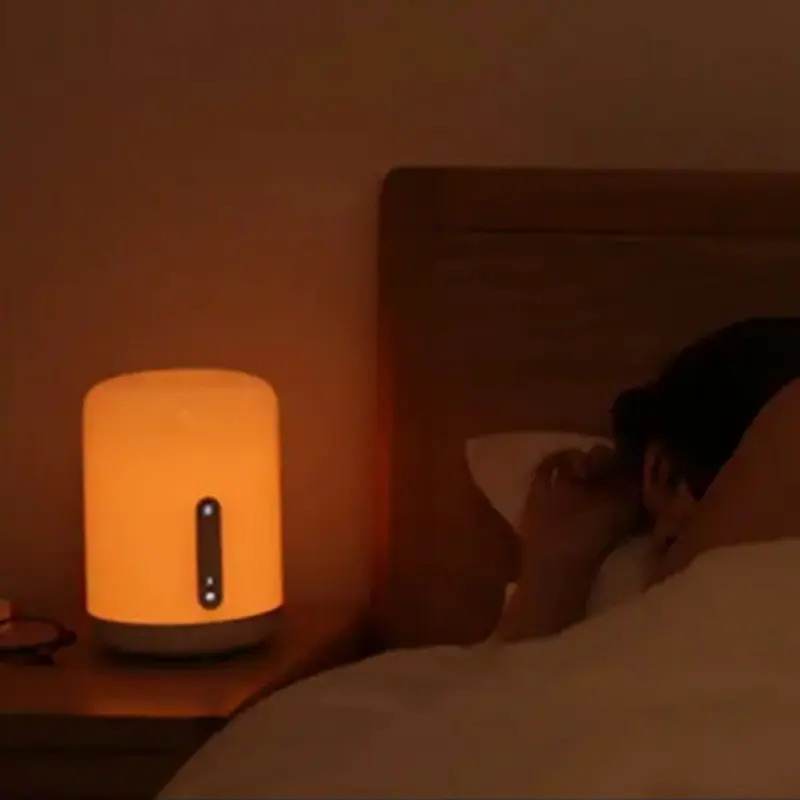 Xiaomi Mijia прикроватная лампа 2 умный стол светодиодный ночник Bluetooth WiFi сенсорная