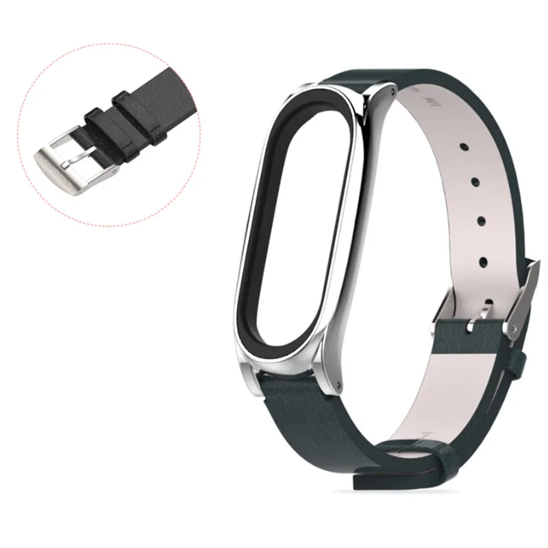 Ремешок Mijobs из искусственной кожи для Xiaomi Mi Band 3 ремешок браслета band 4 браслет
