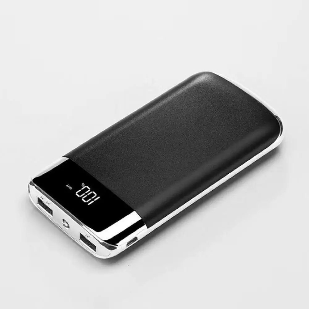 Для Xiaomi MI iphone XS Note 8 30000 мАч Внешний аккумулятор повербанк 2 USB LED портативное