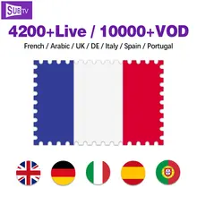 IPTV 1 Year SUBTV IP TV France Arabic Canada Italia Spain Portugal Turkey IPTV M3U IP TV France Arabic French IPTV France Code