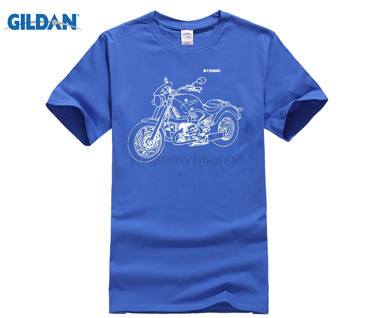 Горячие предложения 2019-Fashion-R1200C-T-Shirt-mit-der-Grafik-R-1200C-Motorcycyle-Rally-R-1200-C-Motorrad