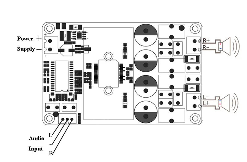 TC2001 STA516 класс T цифровой усилитель доска стерео 160 Вт+ 160 Вт HIFI усилитель вентилятора лучше, чем TDA7498E A3-002