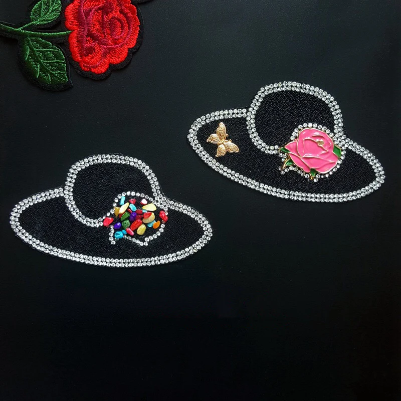 

Iron On Letter Patch Badges Embroidered Applique Bee Hotfix Badge Hat Clothes Garment Apparel Accessories