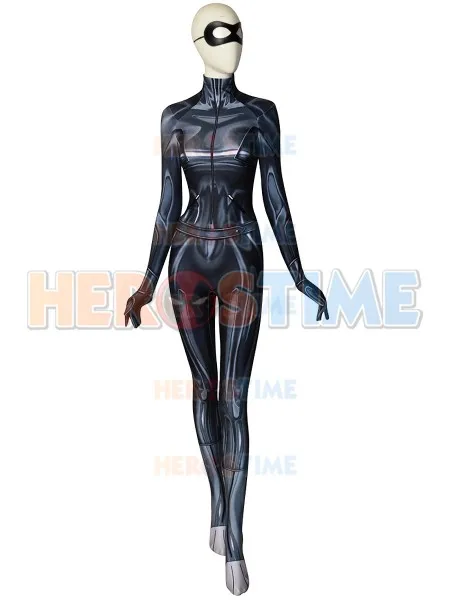 

Ladybug Cat Noir Cosplay Costume Custom Made Lycra 3D Print Cat Noir Zentai Bodysuit Female Girls Women Ladys Catsuit