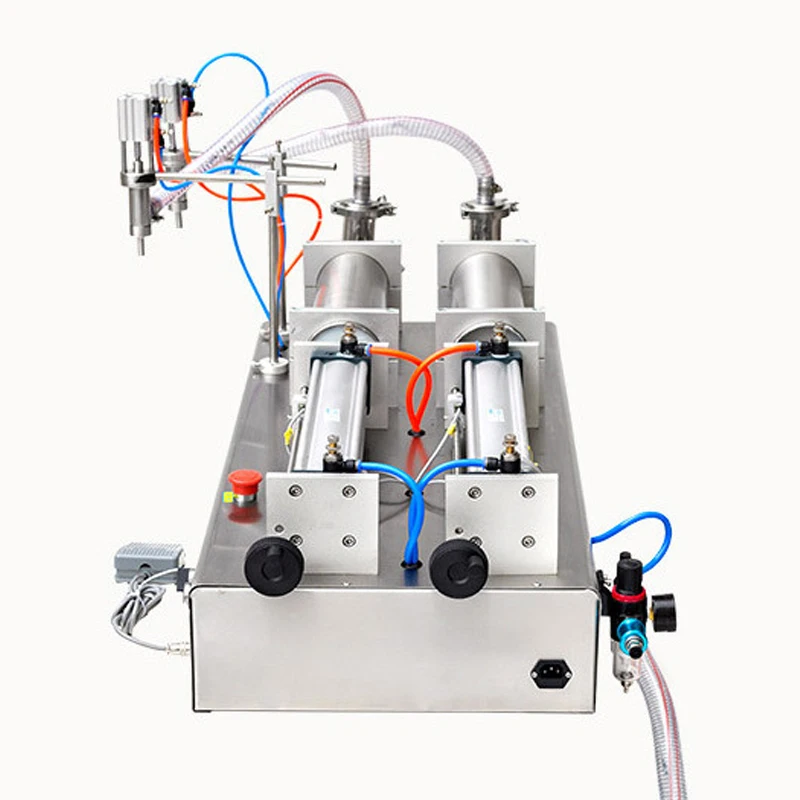 YTK 300-2500 мл двойная головка жидкость или мягкий напиток пневматическая разливочная машина
