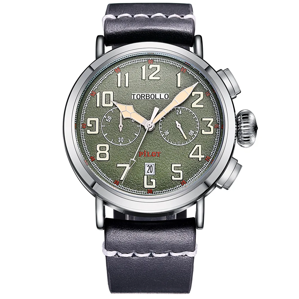 

2017 NEW Force Men Watch Sport Style Black Band Chronograph Quartz Movt Water Resistant
