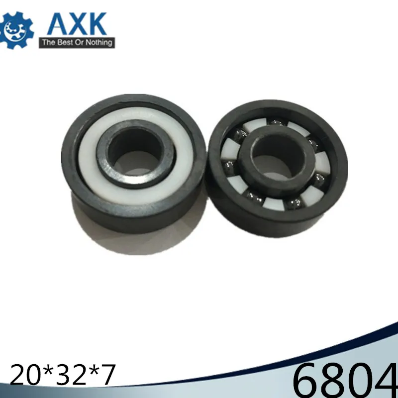 

6804 Full Ceramic Bearing ( 1 PC ) 20*32*7 mm Si3N4 Material 6804CE All Silicon Nitride Ceramic 6804 Ball Bearings