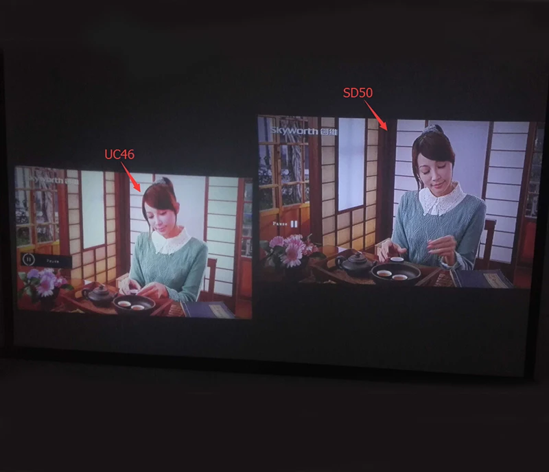Owlenz 1500 люмен SD50 мини Портативный фильм ЖК проектор HDMI VGA AV Пико дома Театр Бимер