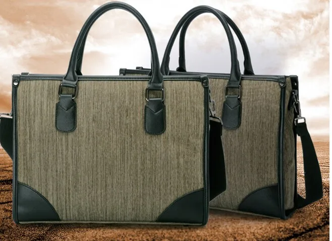 Мужской деловой портфель, новая сумка из ткани Оксфорд, сумка через плечо, мужская сумка, портфель