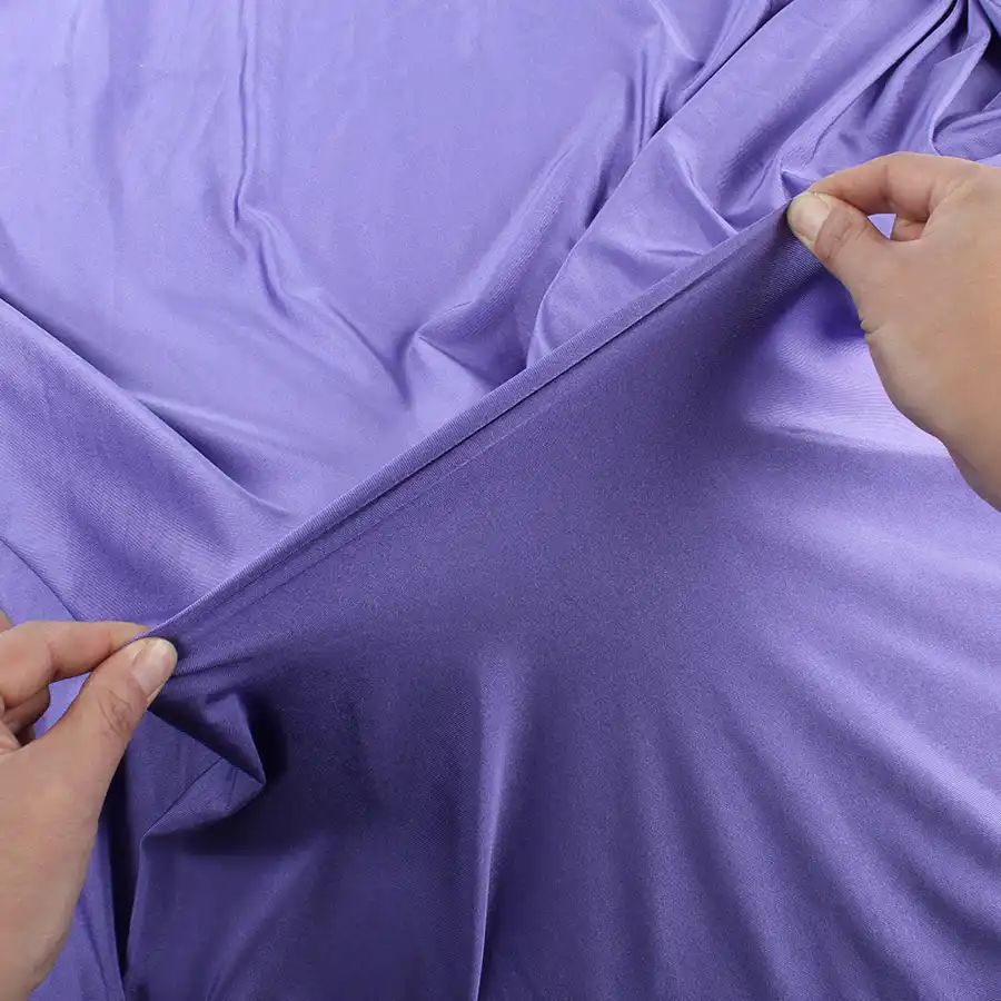 spandex Milk silk knit fabric jersey four way stretch fabric for DIY