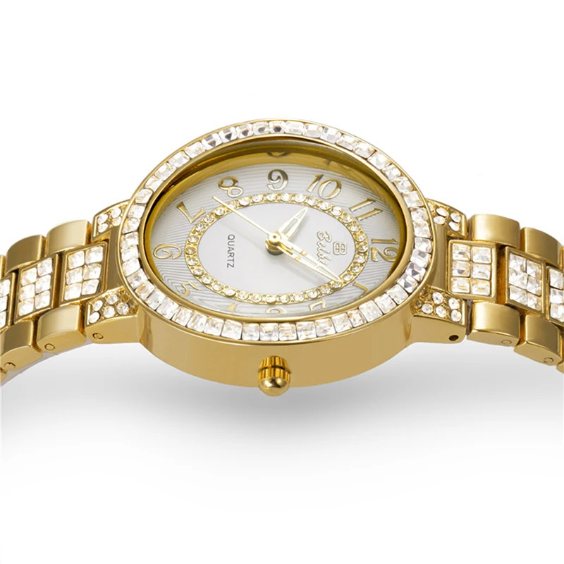 Brand Rose Gold Watch Luxurious Simple Fashion Woman's Casual Watches Stainless Quartz Wristwatches Free Shipping Sale