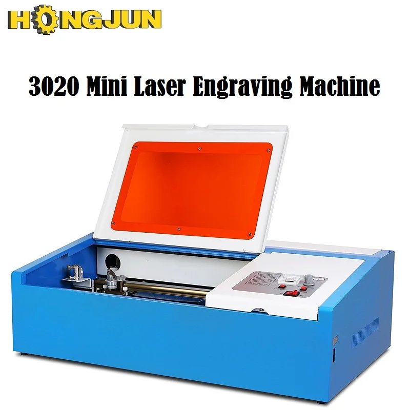 HONGJUN laser cutting machine / desktop mini machine 40W 3020 laser