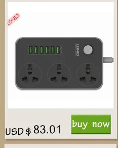 Wholesale UK US EU AC universal Socket extension panel 6USB adapter Outlet Surge Protector power Strip for phone  camera battery