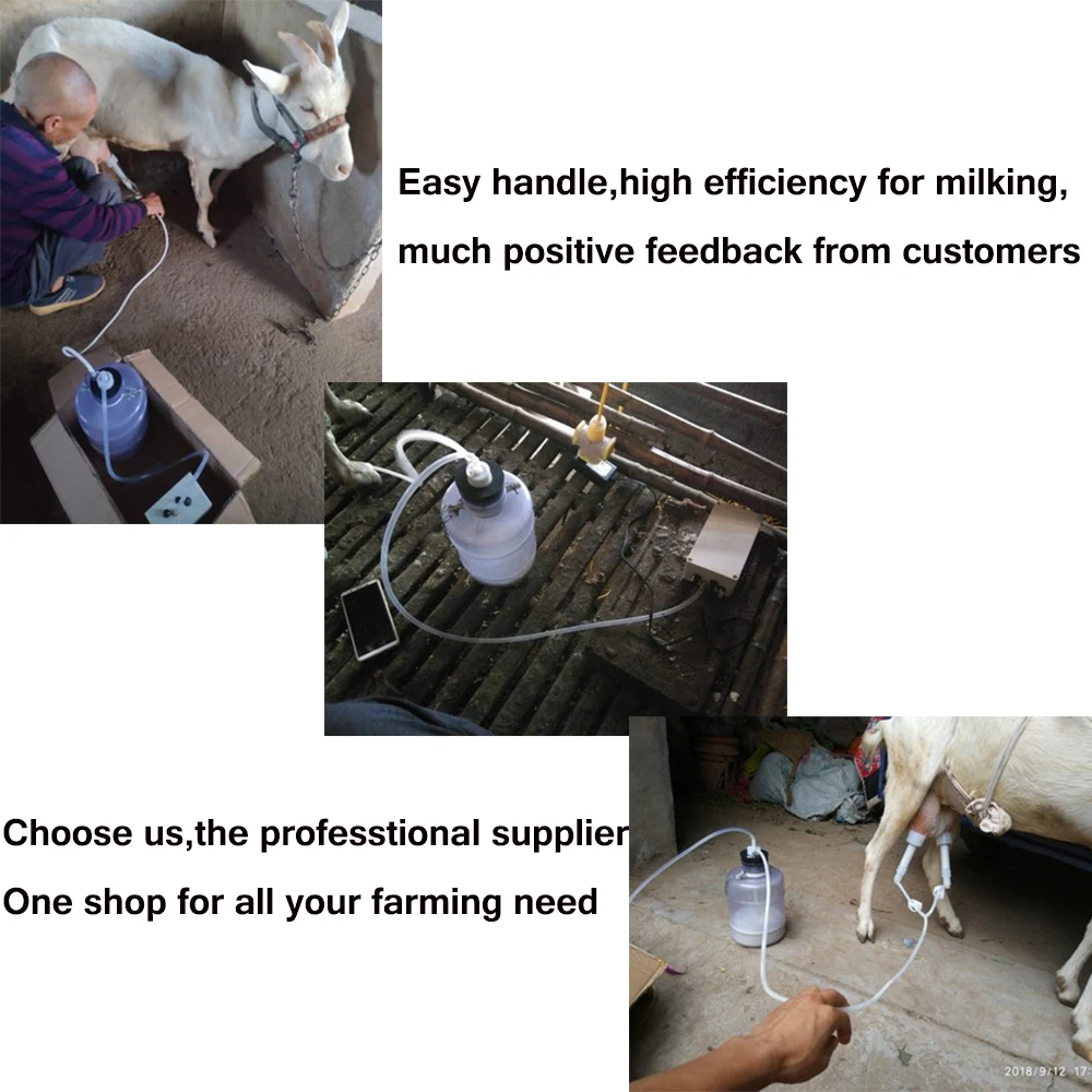 goat horse camel vacuum pump milking machine