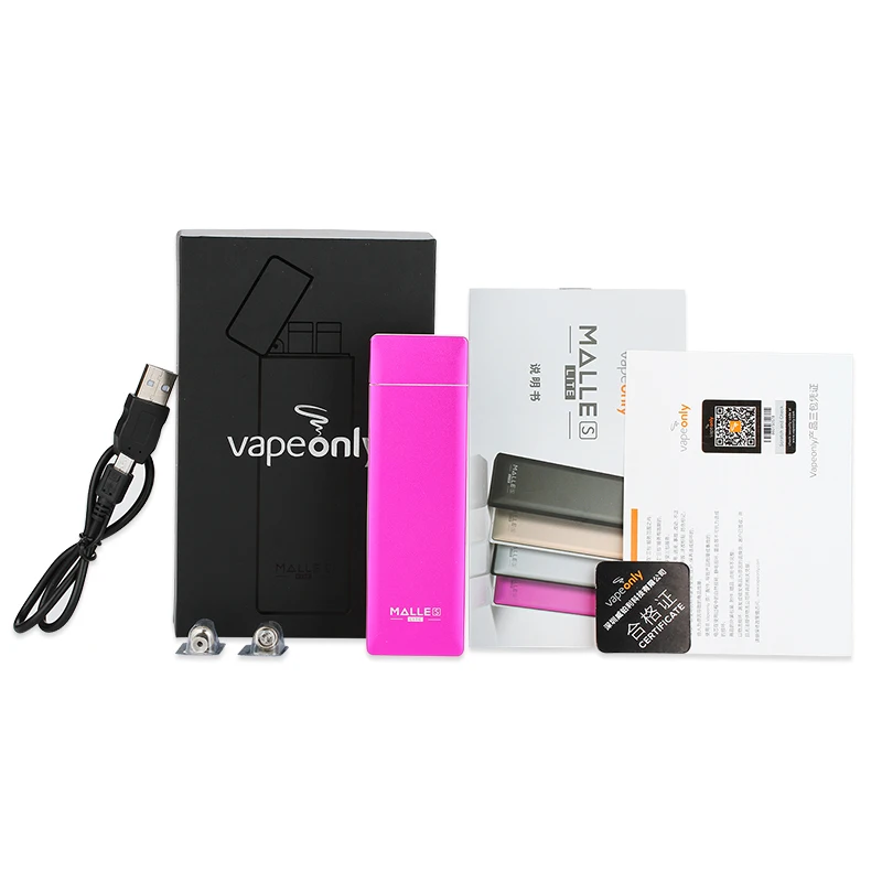 100% Оригинальный VapeOnly Malle S Lite портативный зарядный комплект со встроенным