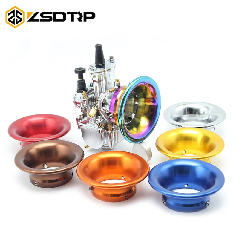 

ZSDTRP New Motorcycle Modified Carburetor Air Filter Cup Wind cup Trumpet For Keihin Koso PWK 24 26 28 30 PE28 30 Carburador