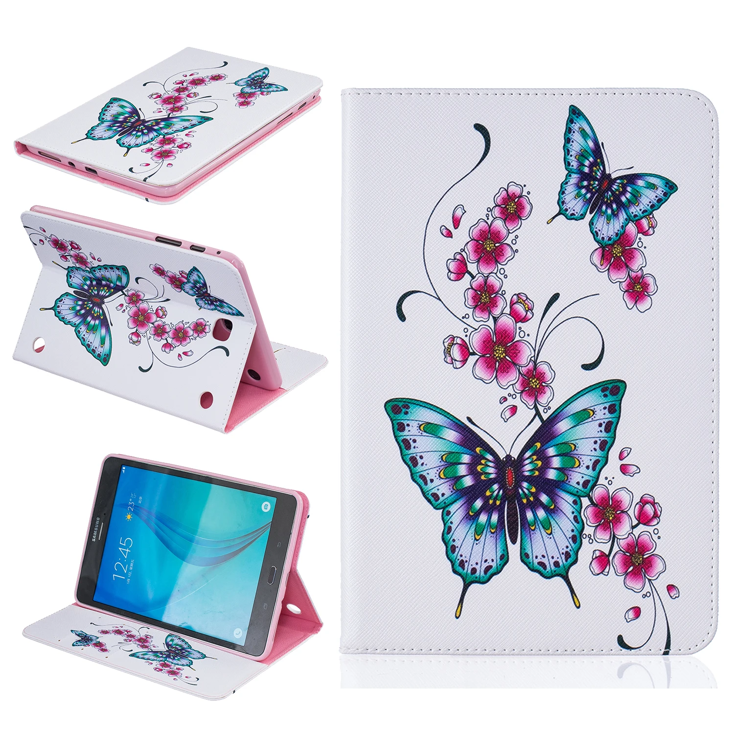 

For Samsung Galaxy Tab A T580 T585 SM-T580 T585N Flip Stand PU Leather Cover Case For Samsung Tab T280 T377 T350 T550 T560 T815
