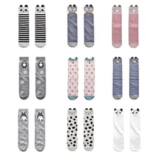 font b Children b font Knee High Long font b Socks b font For Kids