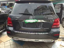 Auto rear door trim,tail trunk trim for Mercedes-benz GLK 300 350 ,2013 auto chrome accessories