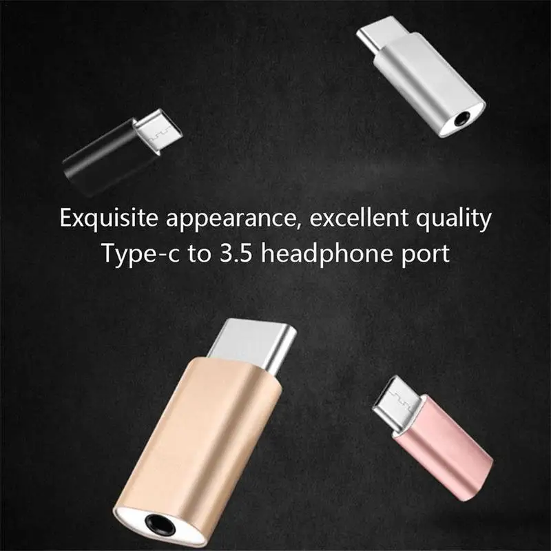 phone adapters & converters Type-C to 3.5mm Jack Converter Earphone Audio Adapter Cable Type USB C to 3.5 mm Headphone Aux Cable for Huawei P20 Lite Mate 20 iphone to type c converter