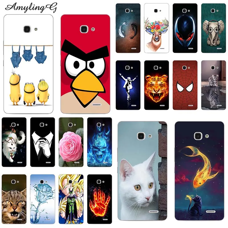 

Fashion Phone Cases For Infinix Note 2 Note2 X600 5.98" Case Print Cartoon Wolf Patterned Cover Soft Silicone TPU