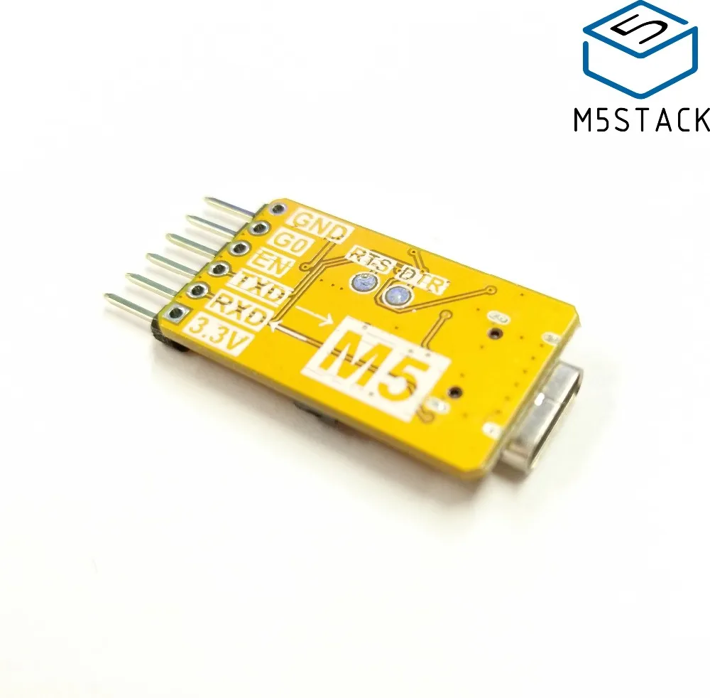 M5Stack USB-TTL UART последовательный адаптер микро контроллер 6PIN автоматический загрузчик Тип C USB